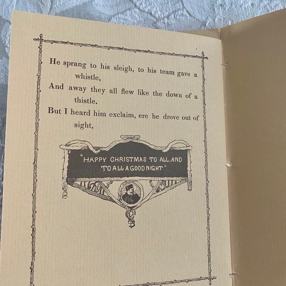 COPY - Rare “A Visit from St. Nicholas” by Clement Moore - Picture 10 of 12